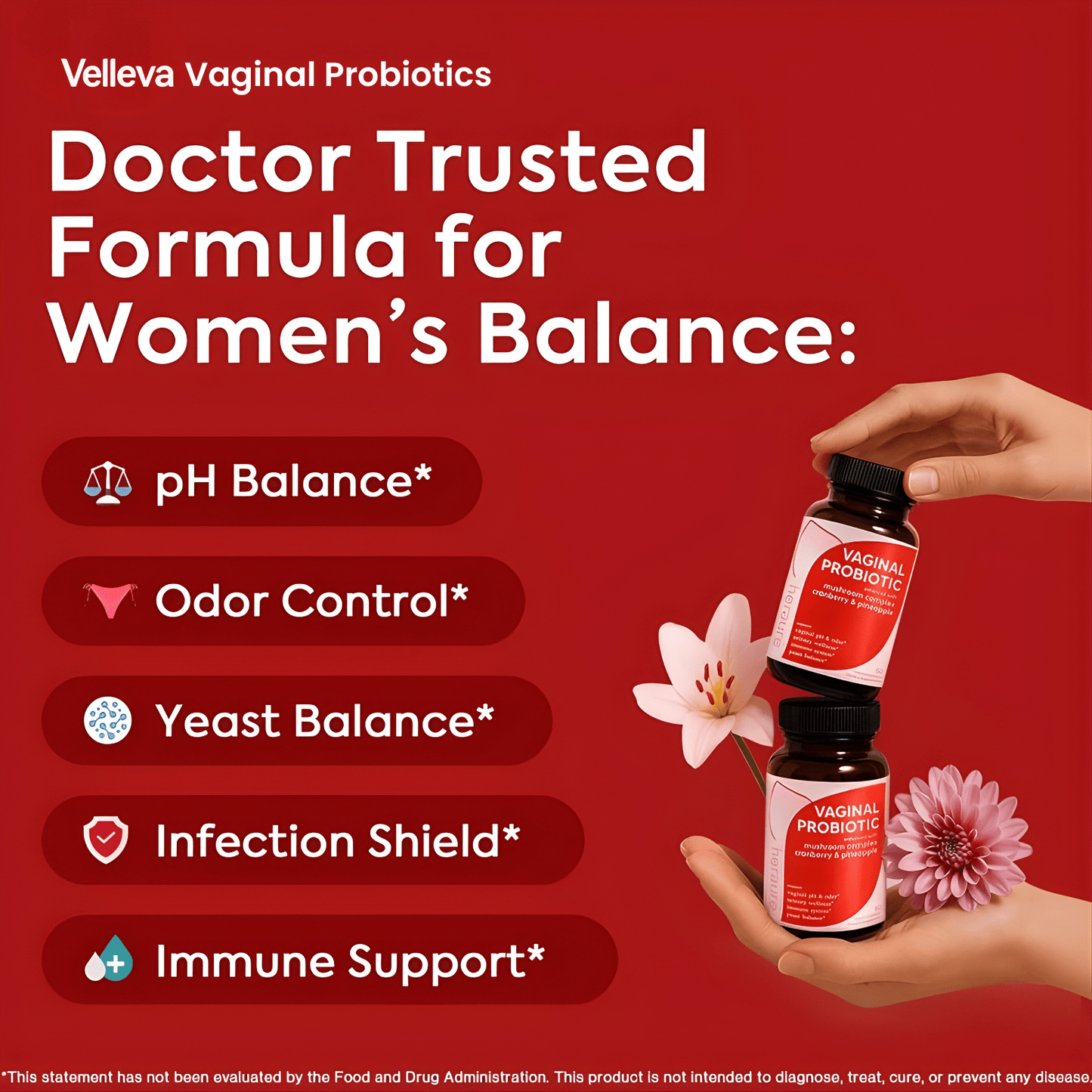 Velleva - Vaginal Probiotic Capsules