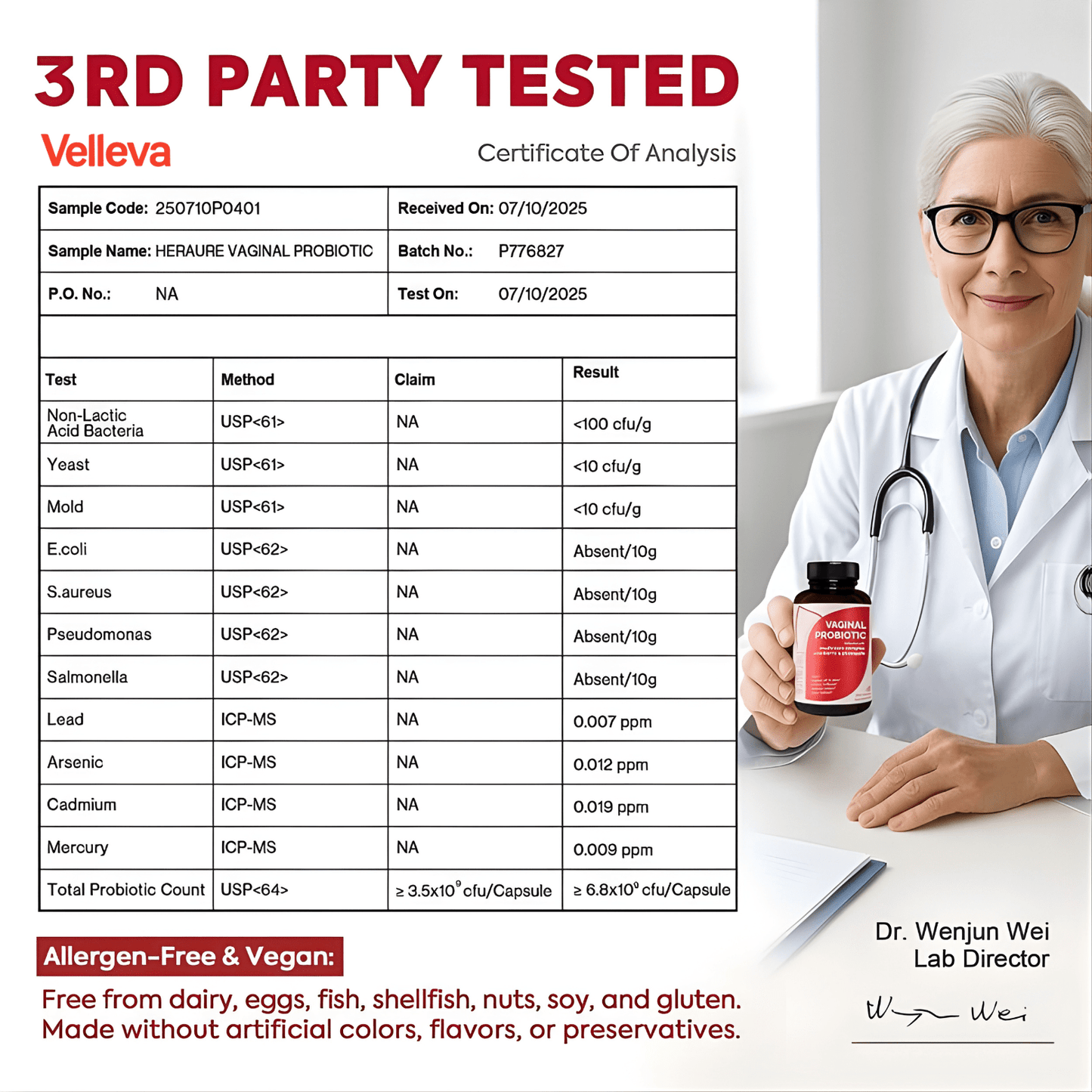 Velleva - Vaginal Probiotic Capsules