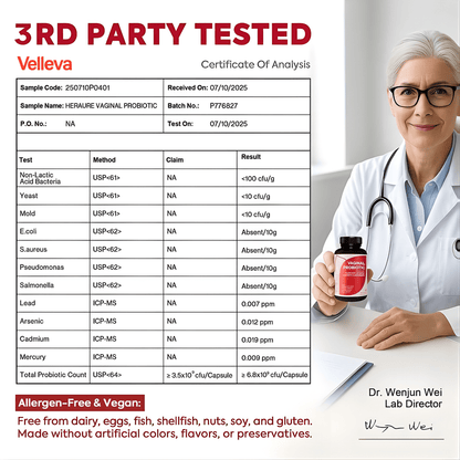 Velleva - Vaginal Probiotic Capsules